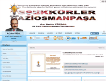 Tablet Screenshot of akpartigaziosmanpasa.com